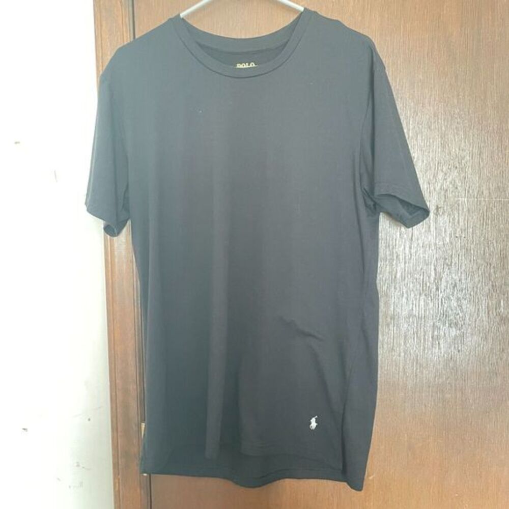 Polo Ralph Lauren Essential  Crew Neck  Black Tee Men's Medium